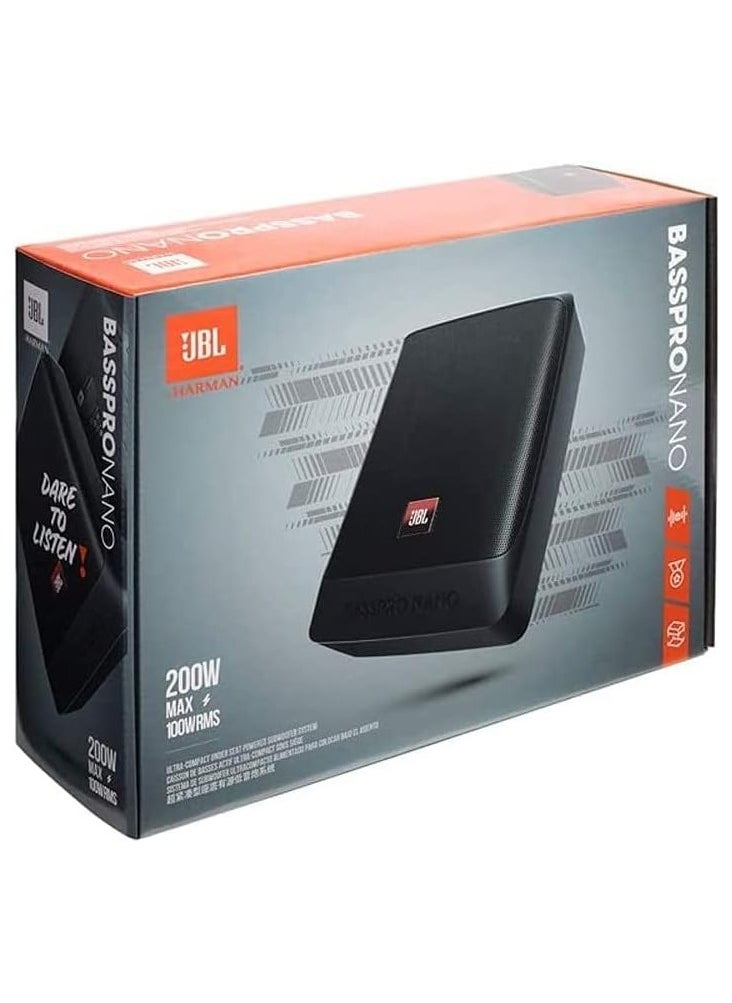 JBL Bass Pro Nano 6x8 Underseat Subwoofer Boombox