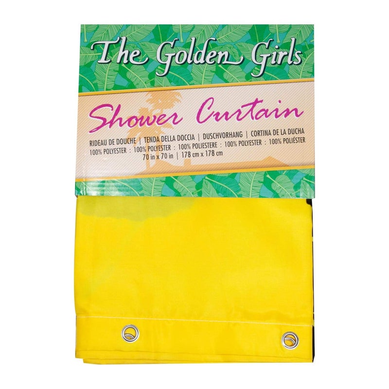 Just Funky Golden Girls Collectibles | Golden Girls Stay Golden Shower Polyester Curtain - Image 4