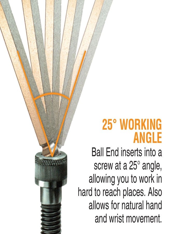 Bondhus 69499 Ball End L-Wrench Set w/ColorGuard Finish, 9 Piece, Multicolor, One Size - Image 5