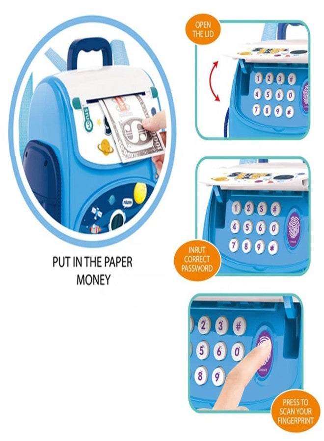 KITIKITTZ KITI Kits Intelligent Saving Tank Fingerprint Piggy Bank for Kids Deliver - Image 3