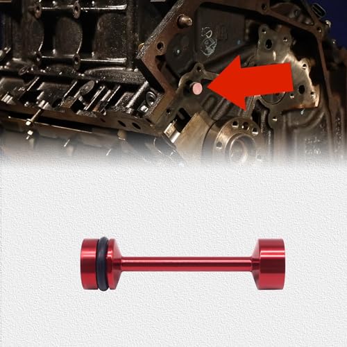 OXCANO LS Engine Billet Aluminum Oil Diverter Barbell Galley Plug Compatible with Gen 3 and Gen 4 LS engines including 4.8 5.3 5.7 6.0 6.2 7.0 LS1 LS2 LS3 LS6 LS7 LS9 LQ4 LQ9 - Image 2