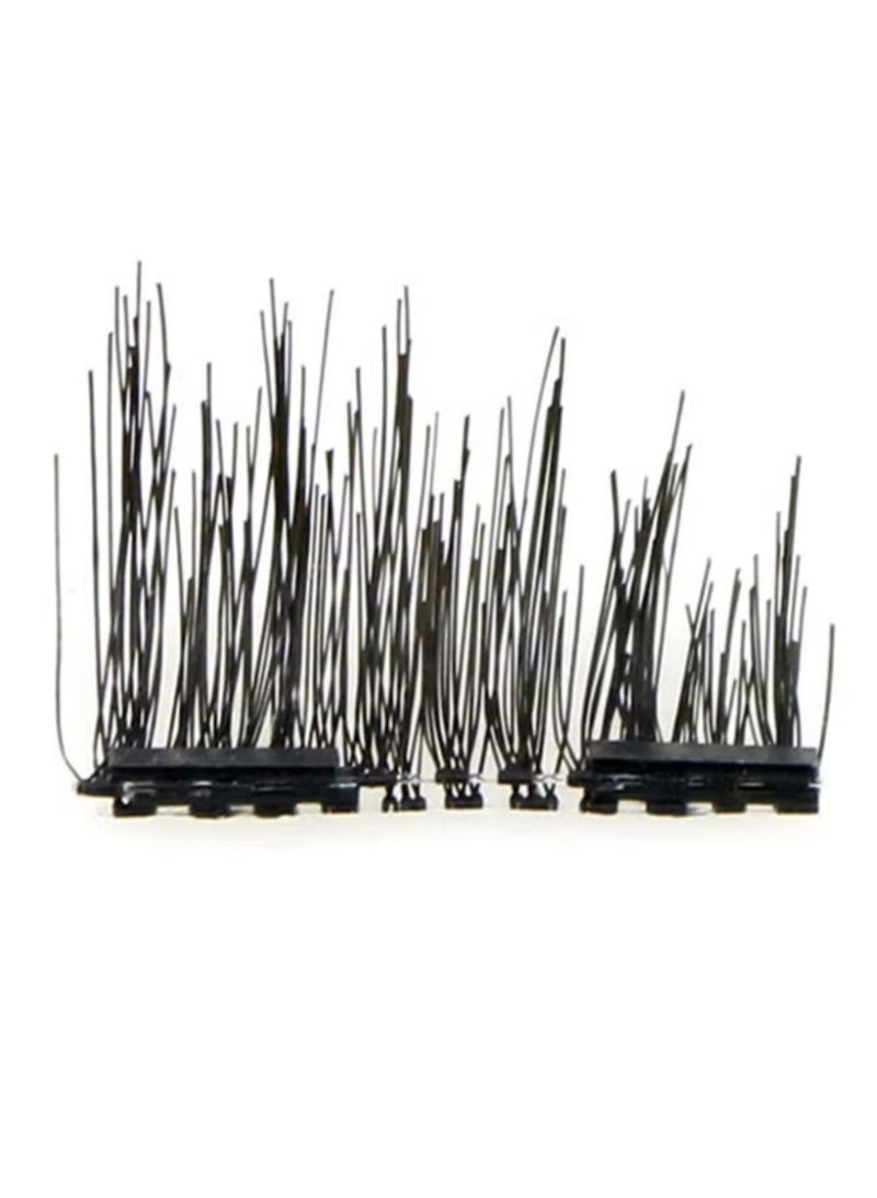 ANSELF Magnetic False Eyelashes Extension Set with Applicator (8 pieces) Fake Lashes Extension Full Size Fake Lashes in One Set for Natural Look (Dual Magnetic) - Image 2