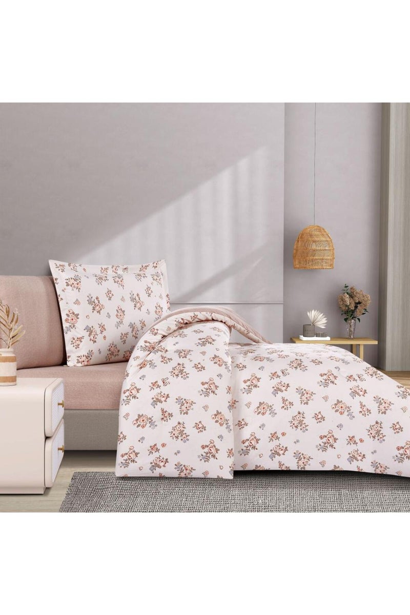 Melen Summer Single/Queen Bedspread 4-Piece - Alessandra - Pink - Gray - Image 2