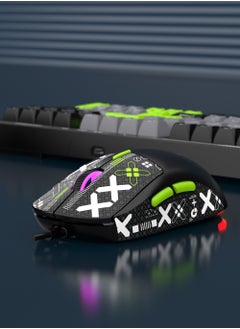 Wired gaming mouse RGB luminous lightweight gaming mouse protective sticker custom gaming mouse office business gaming integrated mouse desktop notebook USB wired mouse - pzsku/Z4F3D631E74770FA7E35EZ/45/_/1724935796/38105b05-d233-40a1-950e-c27274395c14