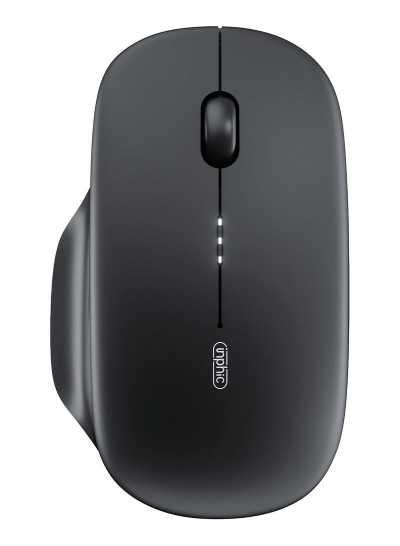 inphic ماوس ألعاب سلكي RGB مضيء خفيف الوزن ملصق حماية ماوس ألعاب مخصص ماوس ألعاب مكتب أعمال ماوس ألعاب متكامل كمبيوتر مكتبي ماوس سلكي USB - Image 1