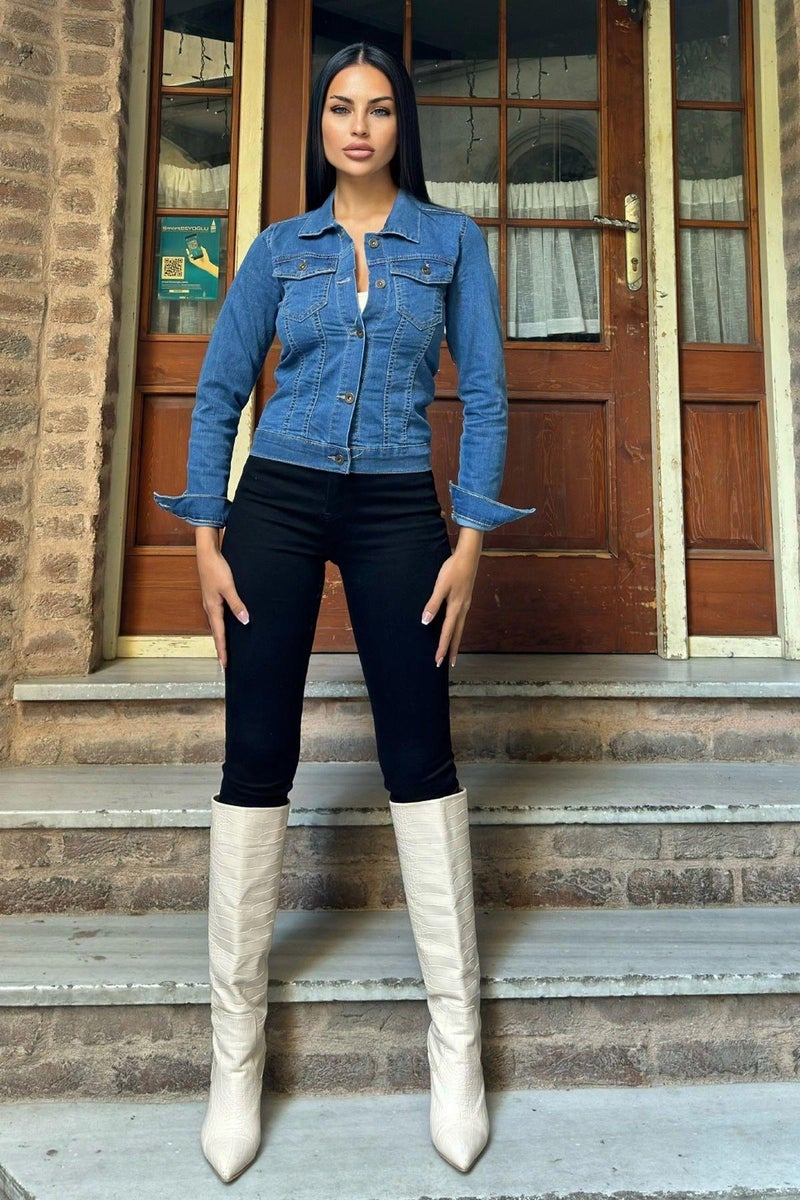 Weshaya Jacket Women Blue - Image 4