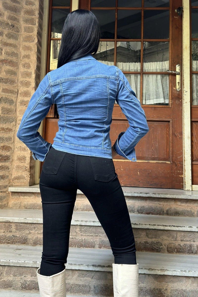 Weshaya Jacket Women Blue - Image 3