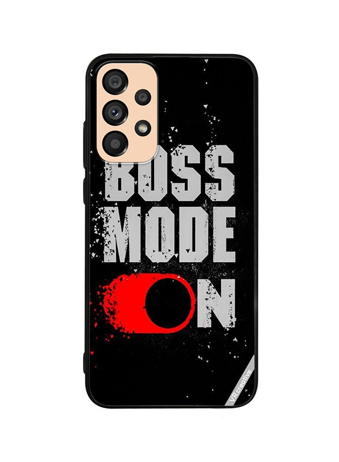 VR CREATIVE Protective Case Cover For Samsung Galaxy A72 Boss Mode On Design Multicolour - Image 1
