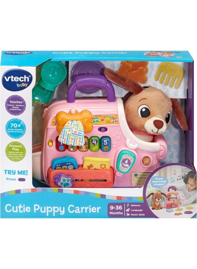 vtech Baby Cutie Puppy Carrier – Interactive Role-Play Toy With 6 Accessories, Light-Up Buttons, Music & Phrases | For Babies 9–24 Months+ - Image 5