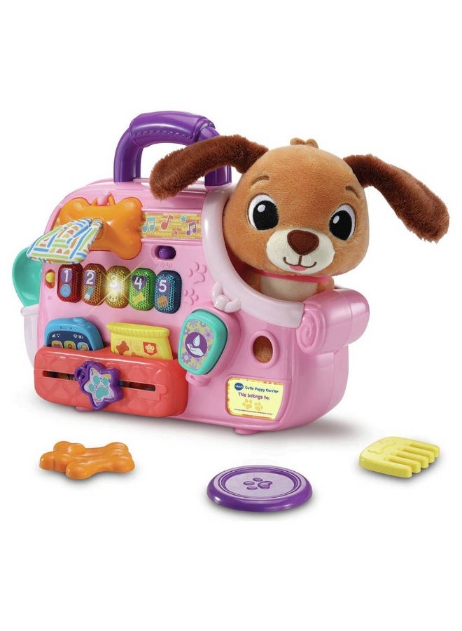 vtech Baby Cutie Puppy Carrier – Interactive Role-Play Toy With 6 Accessories, Light-Up Buttons, Music & Phrases | For Babies 9–24 Months+ - Image 1