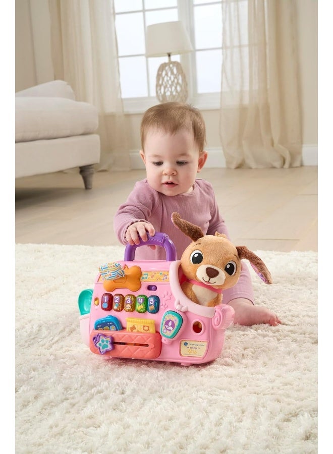 vtech Baby Cutie Puppy Carrier – Interactive Role-Play Toy With 6 Accessories, Light-Up Buttons, Music & Phrases | For Babies 9–24 Months+ - Image 2
