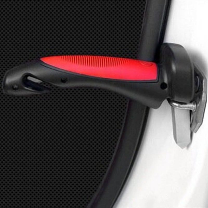 Param Car Cane Auto Handgreep Cane Handle Flashlight seat Belt Cutter Glass Breaker Mobility Standing Aid - Image 2