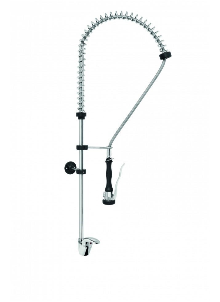 MONOLITH ONE HOLE PRE-RINSE UNIT MIXER WITH PREMIUM SHOWER HAND, SHORT LEVER 