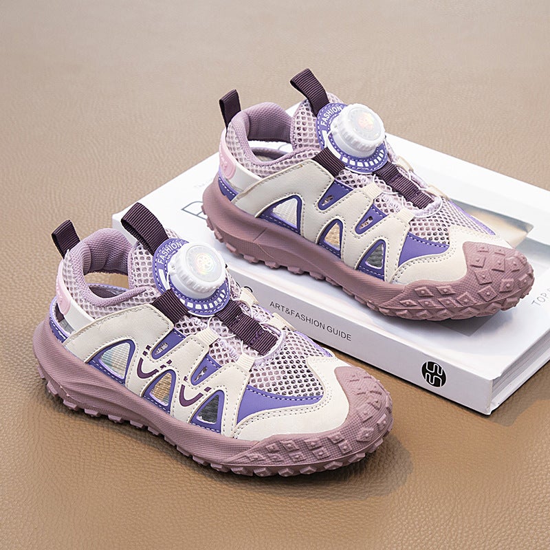 Children'S Toe Sandals 2024 Children'S Baby Shoes Korean Style Breathable Girls' Sports Sandals With Soft Sole - Image 3