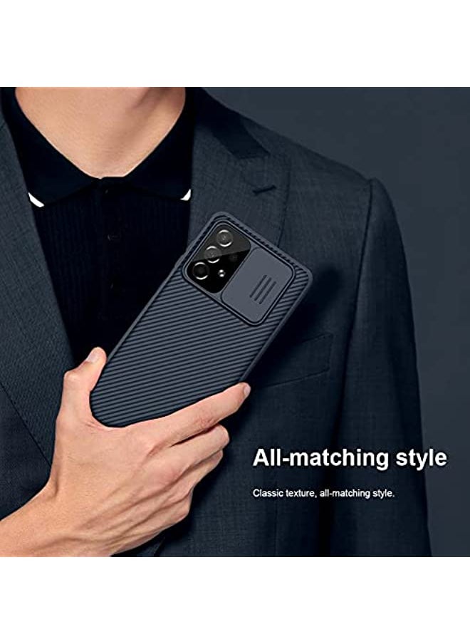 Nillkin - Nillkin CamShield Pro Reliable Protection Case for Samsung Galaxy A73 5G, Black - Image 1