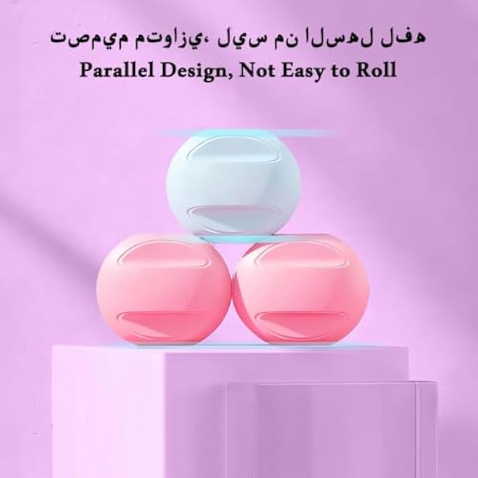 rayihni مجموعة دمبل 12 كجم مع رف ، رف معدني ثلاثي الطبقات مع دمبل 2*1 كجم 2*2 كجم 2*3 كجم مجموعة دمبل مع حامل تمارين على شكل حرف A لتمارين المنزل وصالة الألعاب الرياضية ومكتب اللياقة البدنية وتدريب القوة للنساء - Image 3