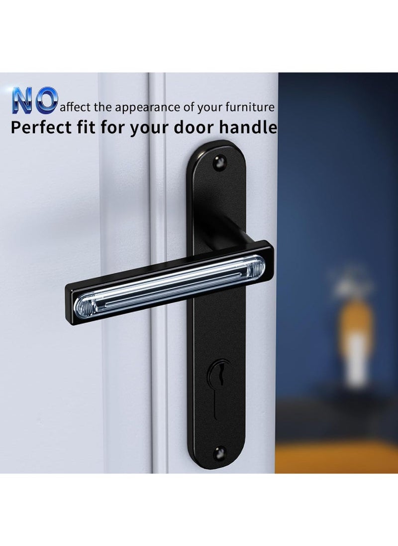 Captaintech Adhesive Bumpers Combo Self Adhesive Clear Cupboard Door Drawer Bumpers for Car Doors Glass Table Top Furniture Laptop Toilet Lids etc (4 Short)  - Image 5