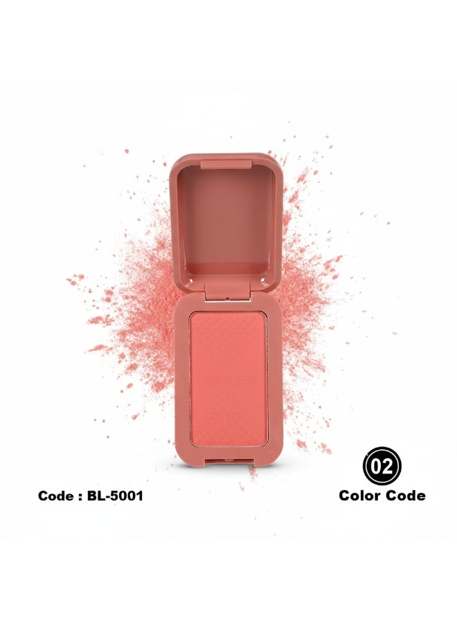 BBROSE Soft Matte Blush – 02 Coral Bloom - Image 2