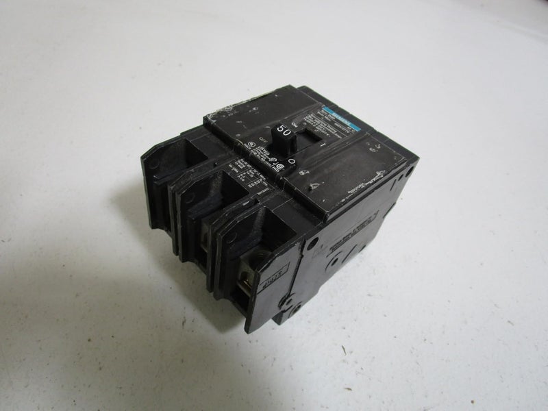 SIEMENS BQD350 50Amp Three Pole 480Y277V AC 14KAIC Bolt in Breaker COLOR - Image 4