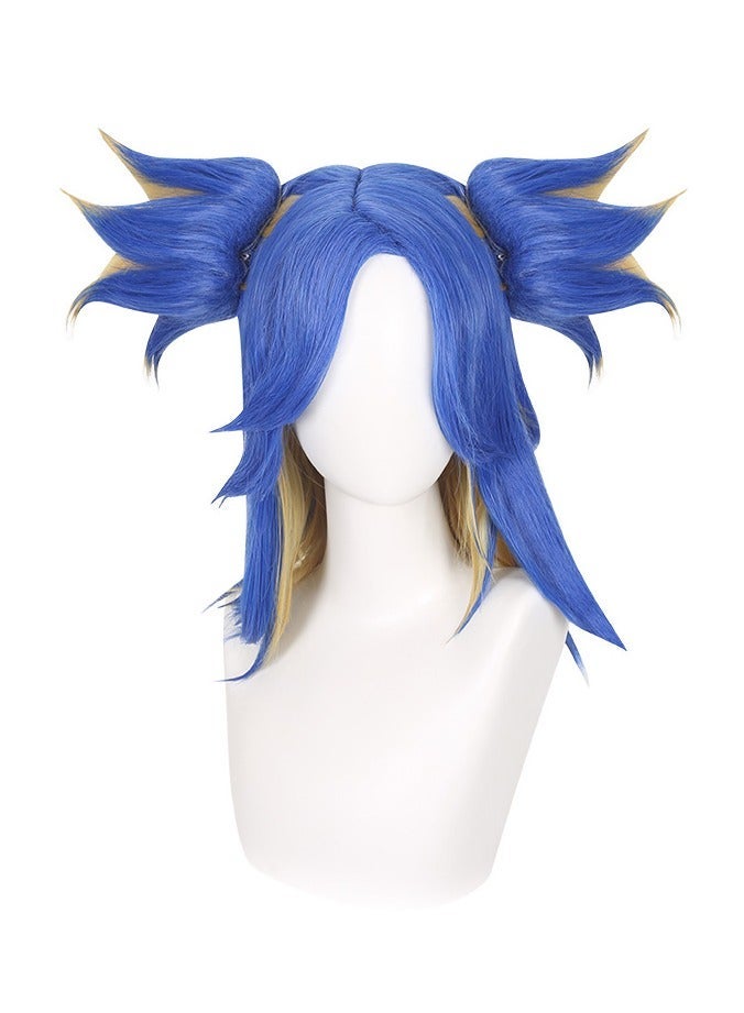The Valorant Neon cosplay wig exquisitely replicates the character's look easily fulfilling cosplay needs - Image 1