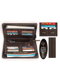 Sukeshcraft Multiple Cheque Book Holder | Original Leather Holds Upto 8 Cheque Books (2Tone Brown) - pzsku/Z4F3DBDD147C21153D463Z/45/_/1737720914/5db4a67d-8b39-4047-9d8c-59ca8761324b