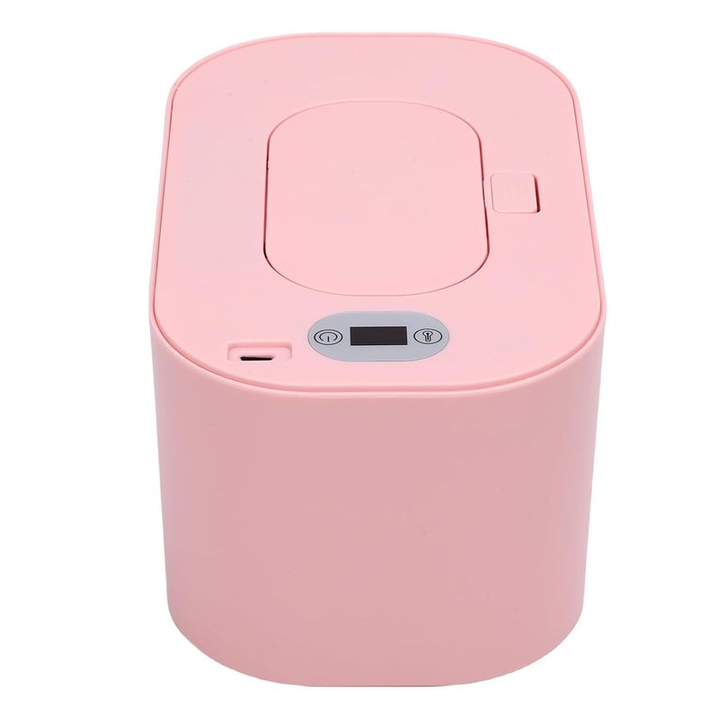 Wipe Warmer With Roseate Temperature Adjustment Fast Even Heating USB Powered For Home Car Travel Keeps Wipes Moist - Image 1