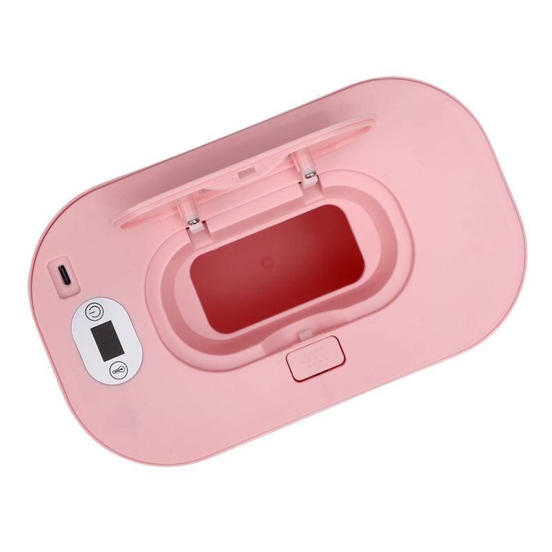 Wipe Warmer With Roseate Temperature Adjustment Fast Even Heating USB Powered For Home Car Travel Keeps Wipes Moist - Image 4