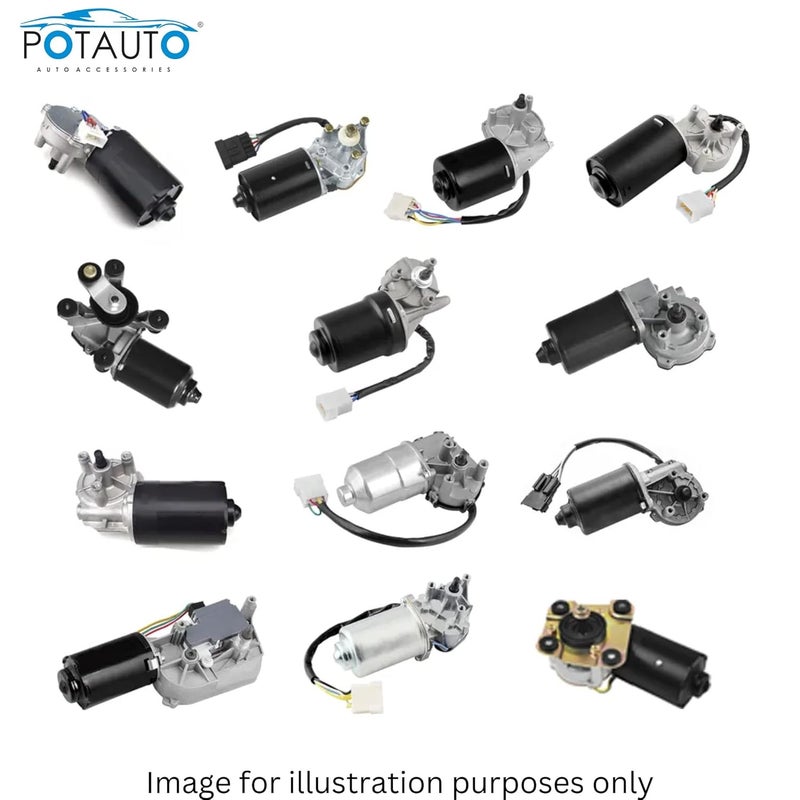 Potauto Wiper Motor Spray Pump for Clear Visibility Compatible for HYUNDAI I|10 |F704 - Image 3
