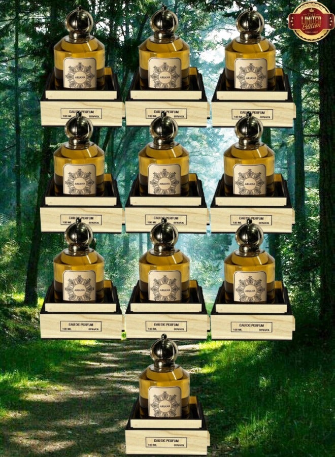 Gold 10 Pieces Ariana Perfume Gold 100ml EDP - Image 1