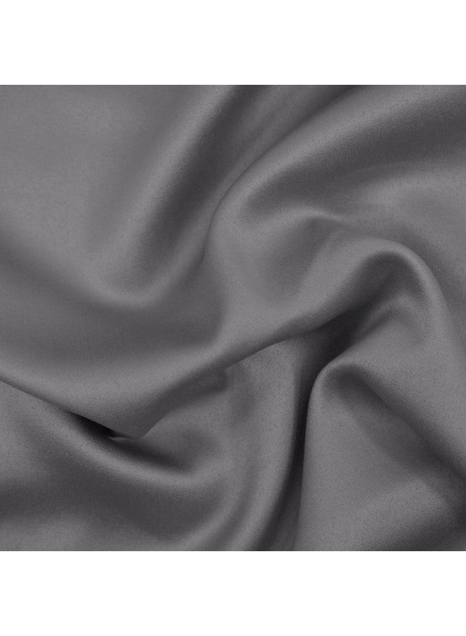 Stoa Paris Super King Size Bedsheet with 4 Pillow Covers, 300TC Satin Premium Bedding Set, Housewarming, Wedding Gift for Couple, Date Night - Twilight Embrace - Image 5