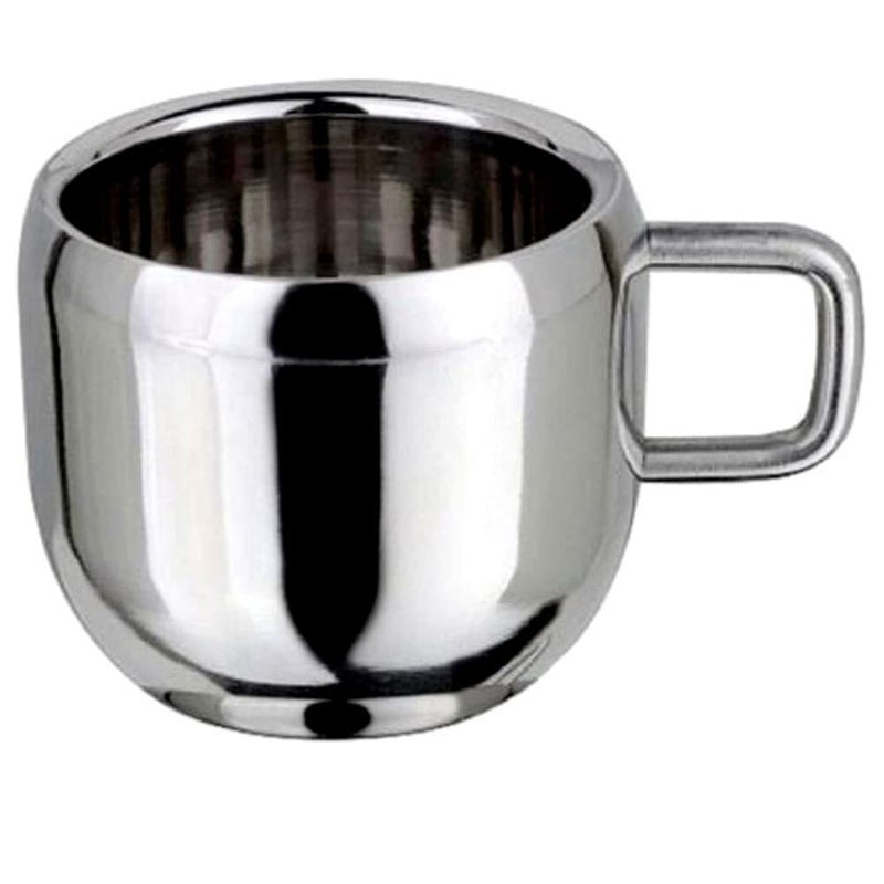 Sepla Stainless Steel Oil Pourer 800ml with Handle 4 Piece Double Wall Apple Cup Set - Image 4