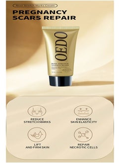 OEDO Rose Stretchmarks Cream 40g Maternity Skin Treatment Pregnancy Scars Repair, Can Promote Cell Regeneration, Repair Necrotic Cells and Enhance Skin Elasticity, Designed For Mother's Stretch Marks  - Image 5