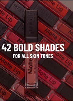 Swiss Beauty Swiss Beauty Ultra Smooth Matte Liquid Lipstick Spicy Nude 6ml  - Image 5