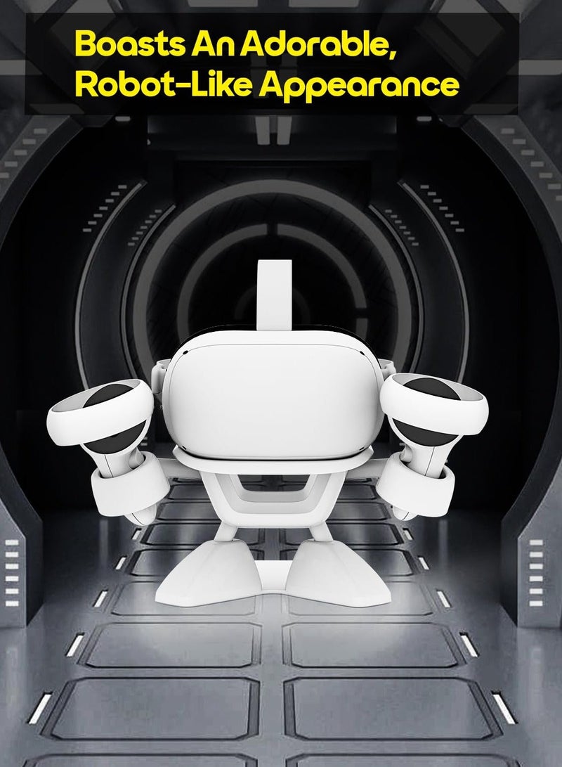 DOBE VR Charging Dock for Meta Quest 3 with LED Indicator and Rechargeable Batteries - Image 5
