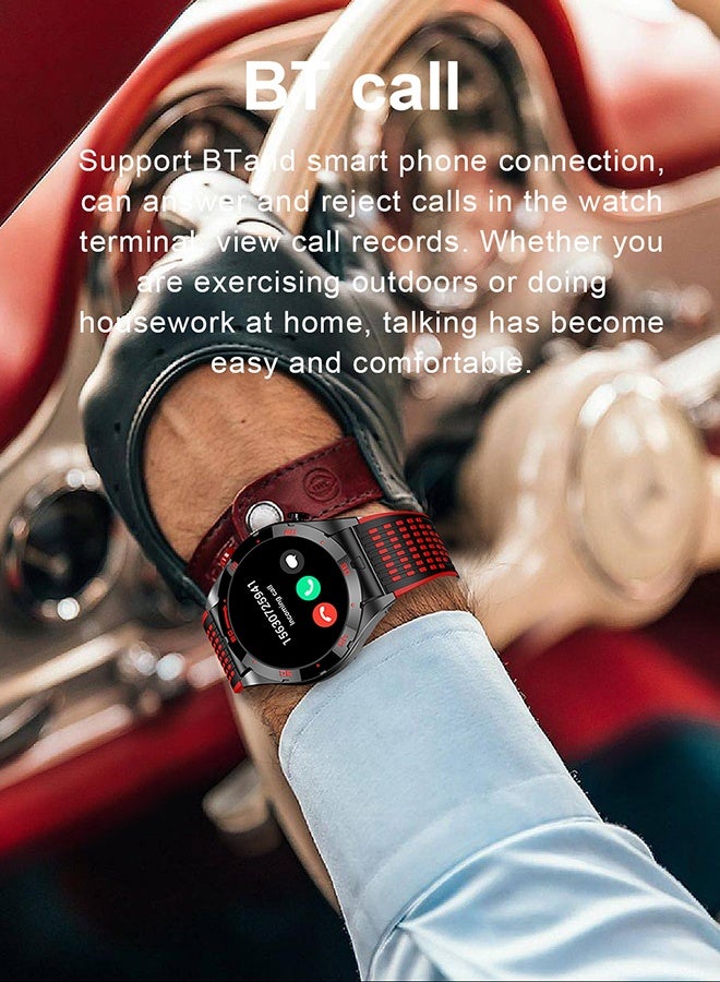 RollsTimi  Smart Watches for Men, 1.43″ Smartwatch with 350 mAh Battery Sleep Monitor, Answer/Make Calls Fitness Watch for Android iOS - Image 3