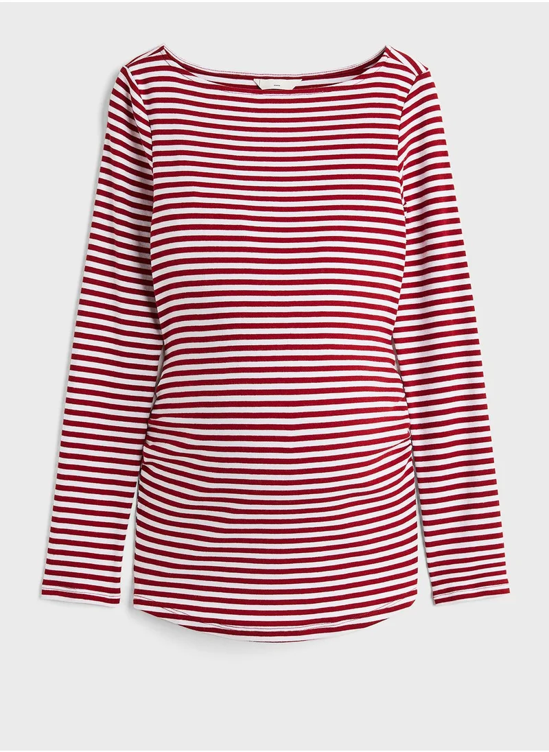 اتش اند ام Stripe Detail Top