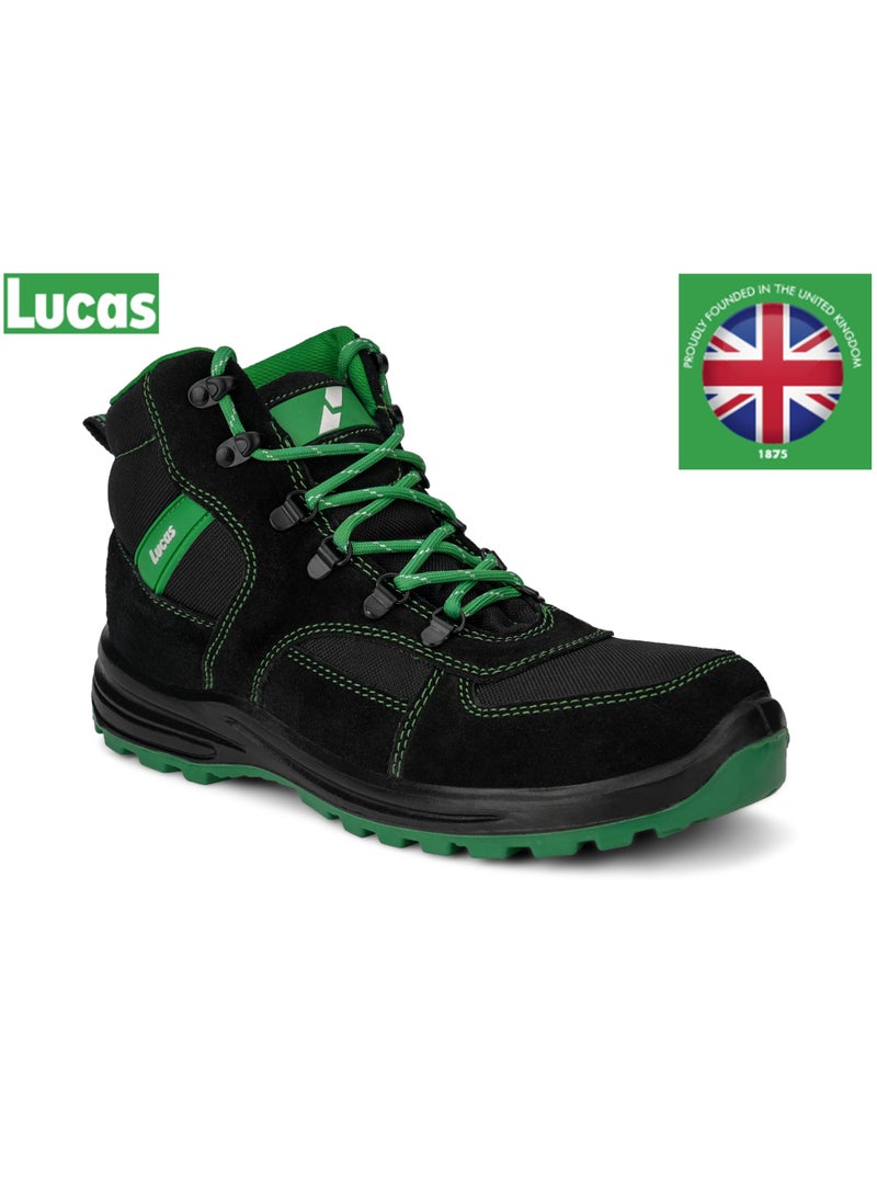 لوكاس يسرنا أن نقدم لكم أحذية لوكاس للسلامة - تجدون في المرفق مواصفات أحدث إضافة إلى خط أحذية السلامة عالية الأداء لدينا، والذي طورته لوكاس، العلامة التجارية البريطانية الشهيرة التي تحتفل بفخر بمرور 150 عامًا على التميز الهندسي في عام 2025.  بإرثها العريق المبني على الثقة والابتكار، صُممت أحذية لوكاس للسلامة لتوفير الراحة والحماية والمتانة في بيئات العمل الأكثر تطلبًا - مثالية لقطاعات مثل البناء والتصنيع والخدمات اللوجستية والسيارات.  لماذا تختار أحذية لوكاس للسلامة؟  • إرث بريطاني عريق يمتد لـ 150 عامًا - جودة موثوقة منذ عام 1875  • ميزات أمان متقدمة - أحذية لوكاس للسلامة مزودة بأغطية أصابع فولاذية ومقاومة للانزلاق  • راحة استثنائية - حذاء لوكاس للسلامة الصناعية بتصميم مريح مع مواد تسمح بمرور الهواء  • متانة مثبتة - أحذية لوكاس للسلامة للرجال والنساء مصممة لأداء يدوم طويلًا - Image 2