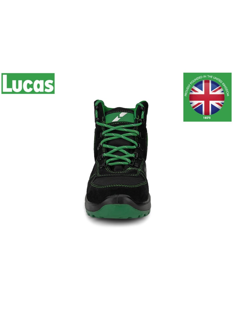 لوكاس يسرنا أن نقدم لكم أحذية لوكاس للسلامة - تجدون في المرفق مواصفات أحدث إضافة إلى خط أحذية السلامة عالية الأداء لدينا، والذي طورته لوكاس، العلامة التجارية البريطانية الشهيرة التي تحتفل بفخر بمرور 150 عامًا على التميز الهندسي في عام 2025.  بإرثها العريق المبني على الثقة والابتكار، صُممت أحذية لوكاس للسلامة لتوفير الراحة والحماية والمتانة في بيئات العمل الأكثر تطلبًا - مثالية لقطاعات مثل البناء والتصنيع والخدمات اللوجستية والسيارات.  لماذا تختار أحذية لوكاس للسلامة؟  • إرث بريطاني عريق يمتد لـ 150 عامًا - جودة موثوقة منذ عام 1875  • ميزات أمان متقدمة - أحذية لوكاس للسلامة مزودة بأغطية أصابع فولاذية ومقاومة للانزلاق  • راحة استثنائية - حذاء لوكاس للسلامة الصناعية بتصميم مريح مع مواد تسمح بمرور الهواء  • متانة مثبتة - أحذية لوكاس للسلامة للرجال والنساء مصممة لأداء يدوم طويلًا - Image 5