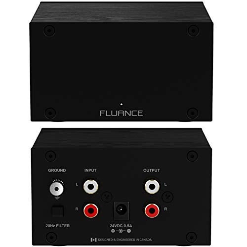 Fluance PA10 High Fidelity Phono Preamp (Preamplifier) with RIAA Equalization for MM Turntables/Vinyl Record Players - Image 3