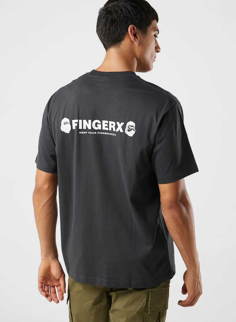 FINGERCROXX Logo T-Shirt