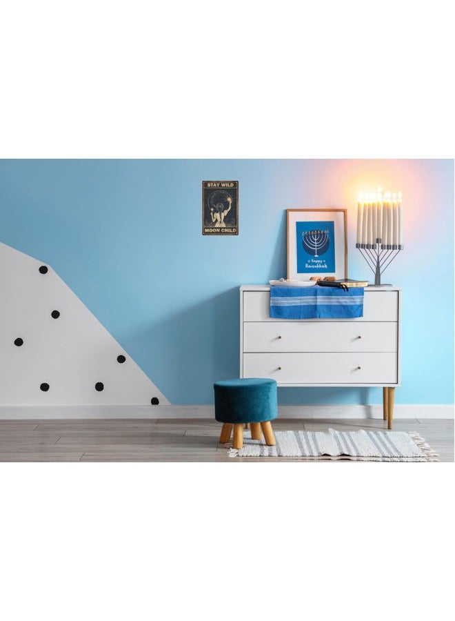 AWISZZZ Kitchen Wall Decor Moon Girl Stay Wild Moon Child Sign Retro Mushroom Wall Decor for Bathroom Living Room Coffee Bar Decor Metal Tin Sign Wall Decor Man Cave 8x12 In - Image 5
