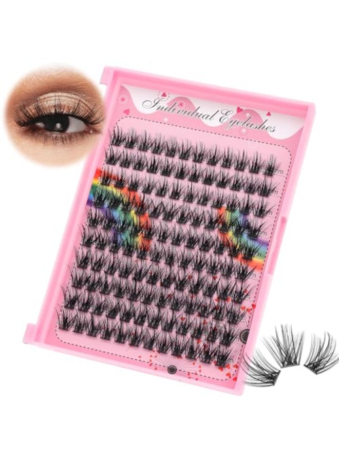 Bodermincer Lashes Clusters 1012mm1214mm1416mm1618mm10121416mm141618mm Mixed and 820mm to Choose Lashes Extension Kit lash Clusters Lashes Wispy Eyelash Extension 141618mm Mixed - Image 4