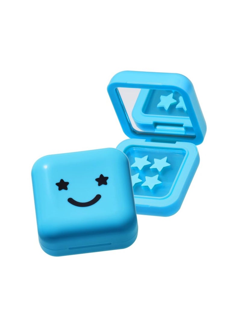 Starface Hydro-Star + Salicylic Acid Pimple Patches and Big Blue Compact, Helps Shrink and Soothe Deeper Spots, Cute Star Shape, Vegan, 32 count - Image 1