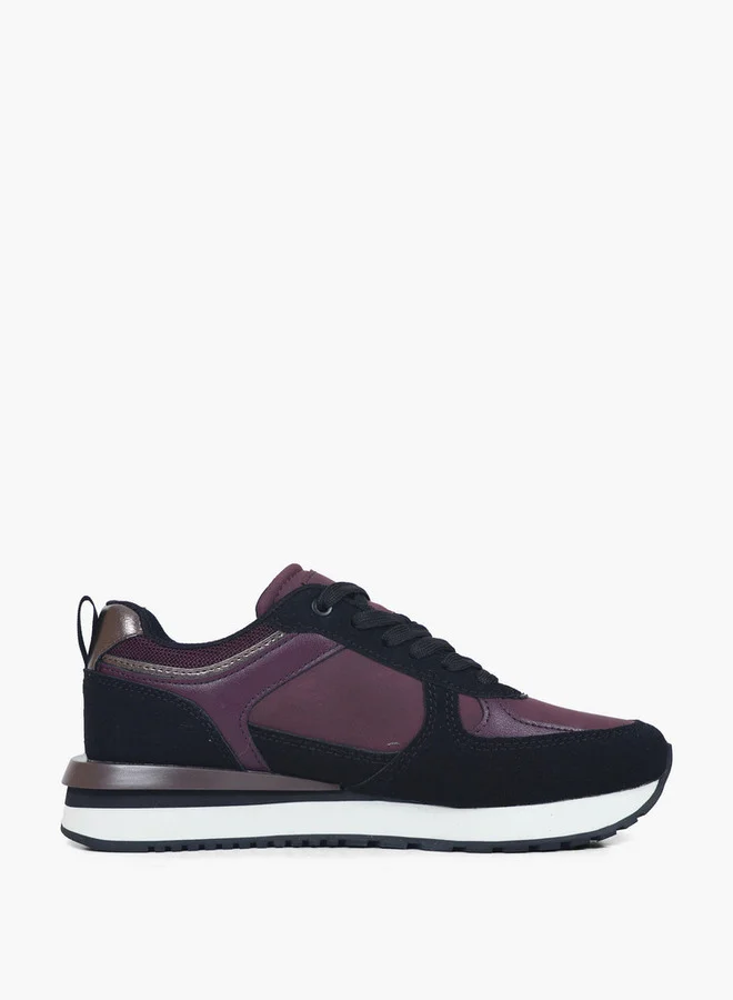 GAP Women's IDAHO BLK Lace-Up Sneakers - GPW5213103817