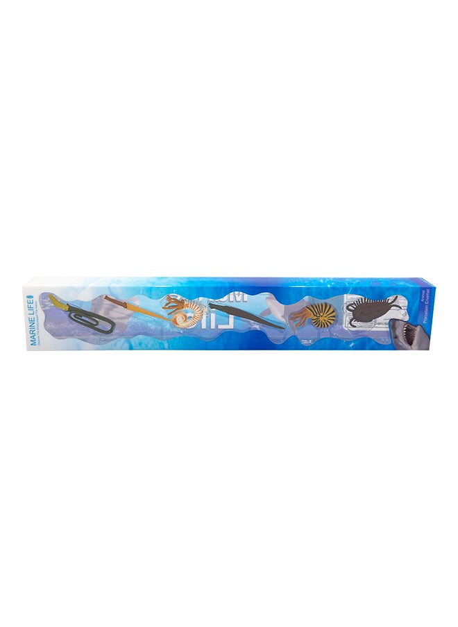 Galaxy - Galaxy 6 Prehistoric Ocean Creatures - Realistic Marine Animal Figures, Multi-Style Educational Toy for Kids, Hand-Painted and Detailed, Ideal for Learning and Birthday Gifts - Image 1