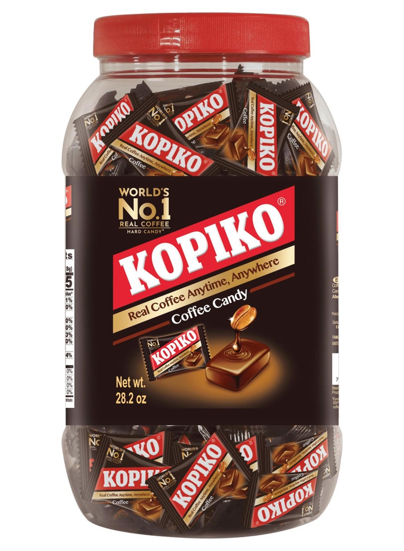 Kopiko Cappuccino Candy Jar - 160 Pieces - 560G - Image 1