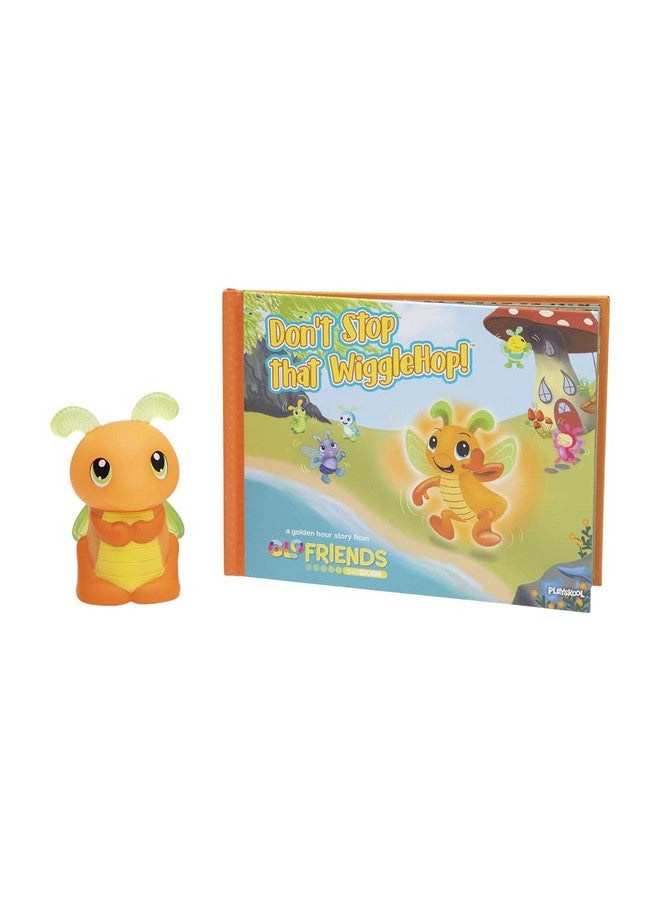 Playskool Glo Friends - Book with Glowing Social Emotional Learning Toy - Storytime with Wigglebug - for Ages 2+ - Image 2