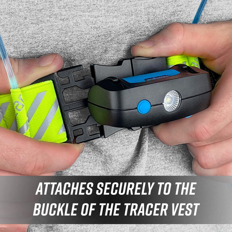 noxgear Tracer Add-On Chest Light - 500 Lumens, Rechargeable (USB-C), Weatherproof LED Running Light, Walking and Hiking - Bright Flood Beam - Comfortable - Dual-Modes - Image 3