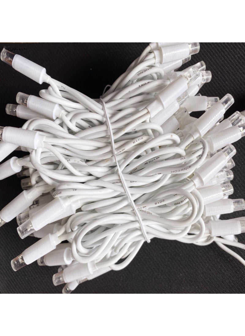 Generic Waterproof IP65 rubber Ramadan and Christmas decor Indoor outdoor holiday lighting connectable project use Big led string light Water Proof 10 meter  - Image 1