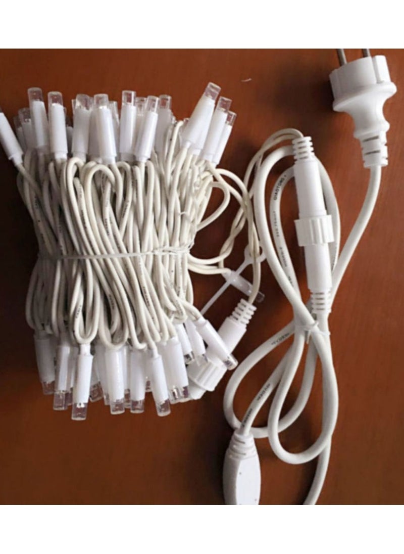 Generic Waterproof IP65 rubber Ramadan and Christmas decor Indoor outdoor holiday lighting connectable project use Big led string light Water Proof 10 meter  - Image 4
